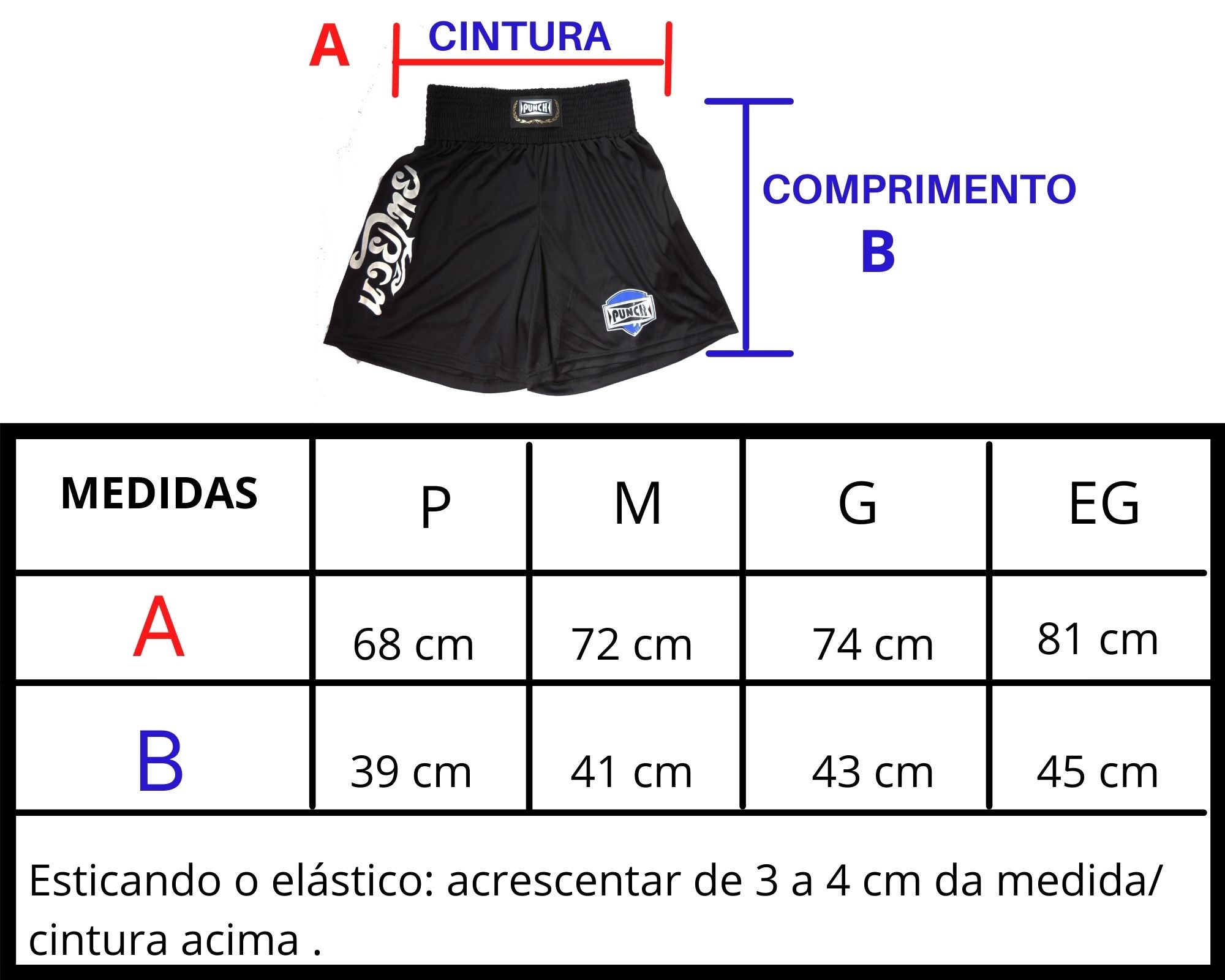 Shorts Muay Thai Punch Tailandês vermelho... Shorts Muay Thai Punch Tailandês vermelho...