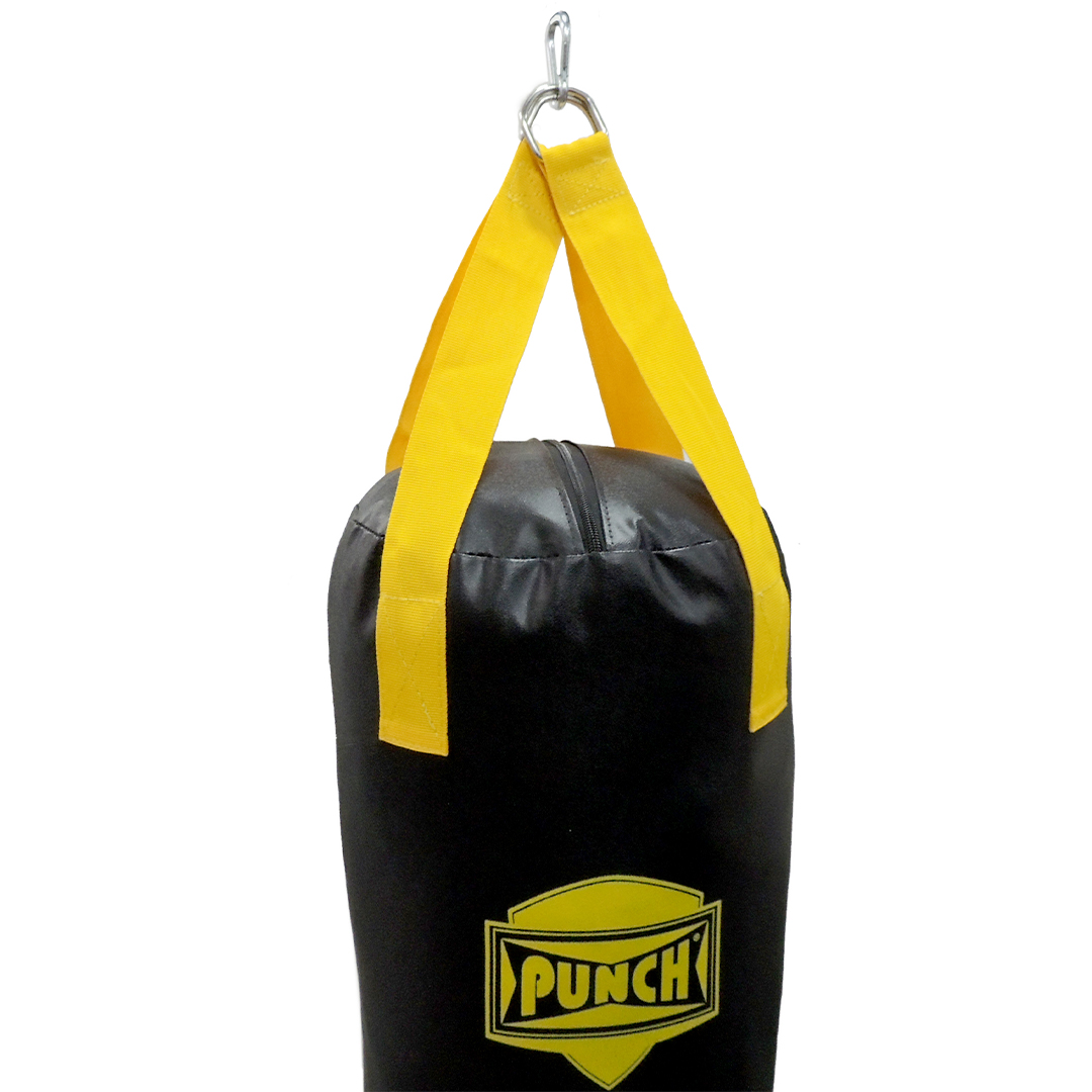 Saco de Pancada Punch Home amarelo